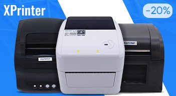 Скидки 20% на модели термопринтеров XPrinter